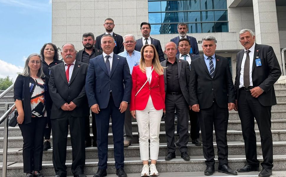 CHP Çorum heyeti TBMM'de ağırlandı