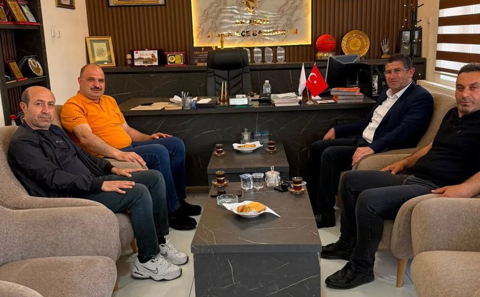 Sağlık-Sen heyetinden Mücahit Gürsoy'a ziyaret