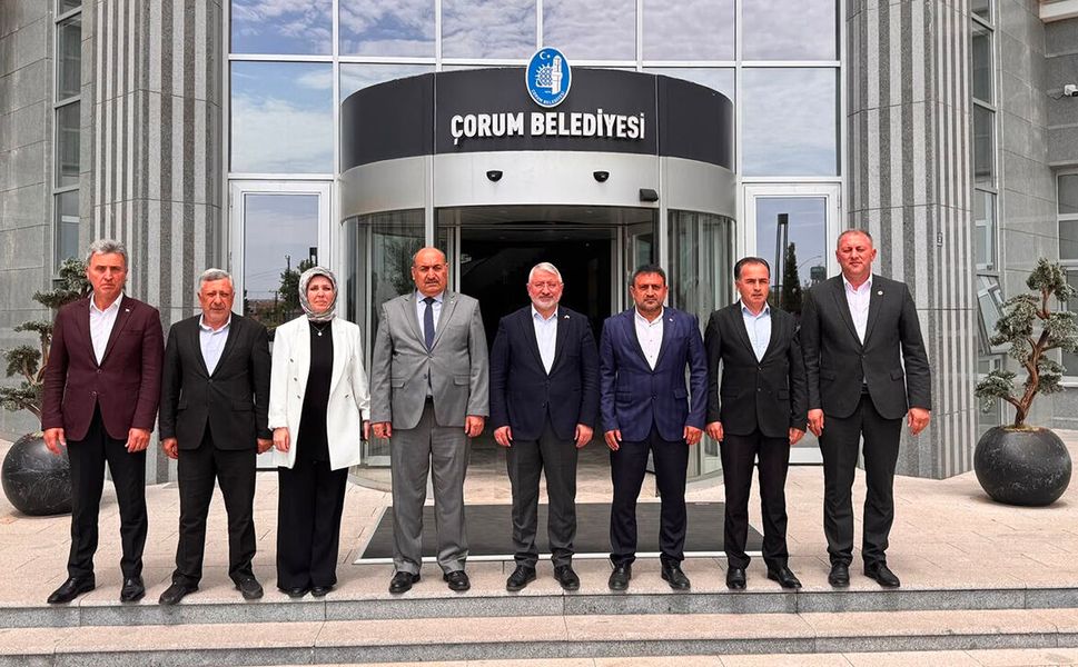 İl Genel Meclisi Başkanı Bıyık ve yönetiminden Başkan Aşgın'a ziyaret