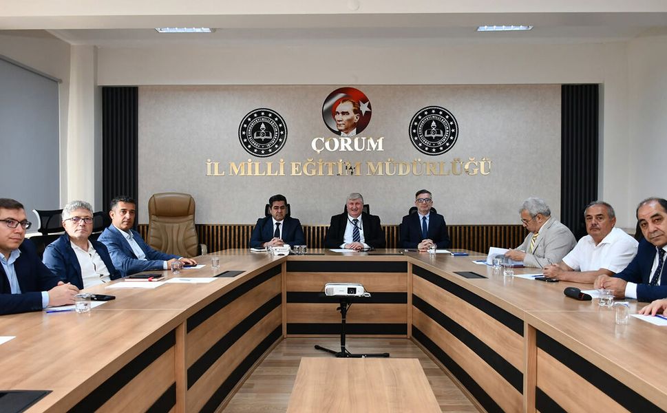 Çorum'da MESEM uygulamaları için önemli toplantı