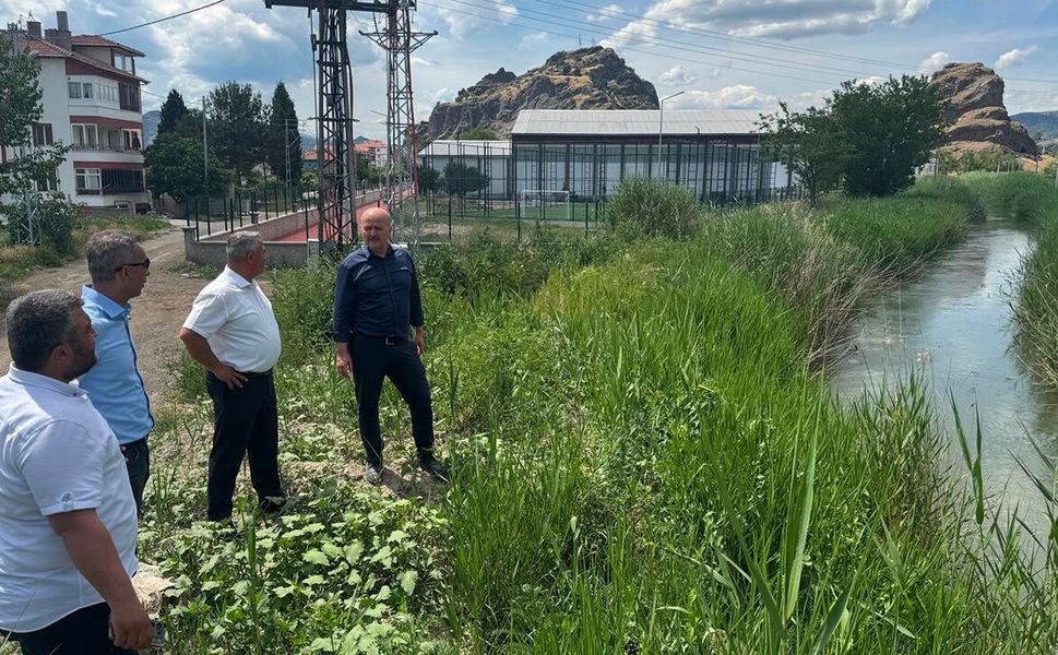 Spor Kompleksinin çevresi modern kanal ile yenileniyor