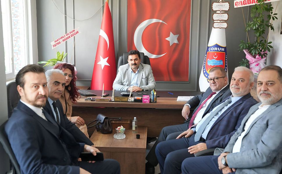 İbrahim Doğan’a görevinde başarılar dilediler