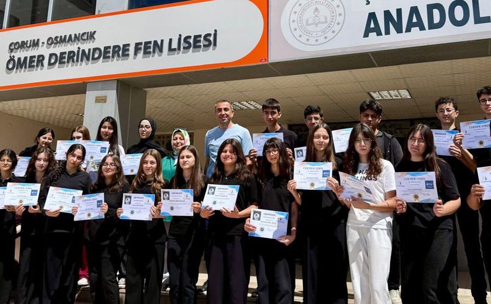 Ömer Derindere Fen Lisesi’nden uluslararası başarı