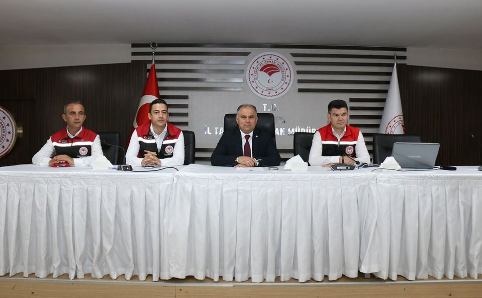 Çorum'da dane kaybı ve anız yangınları konulu eğitim verildi