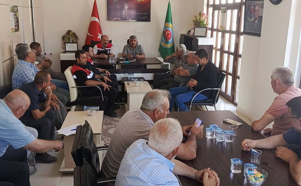 Osmancık’ta hasat öncesi çiftçiler bilgilendirildi