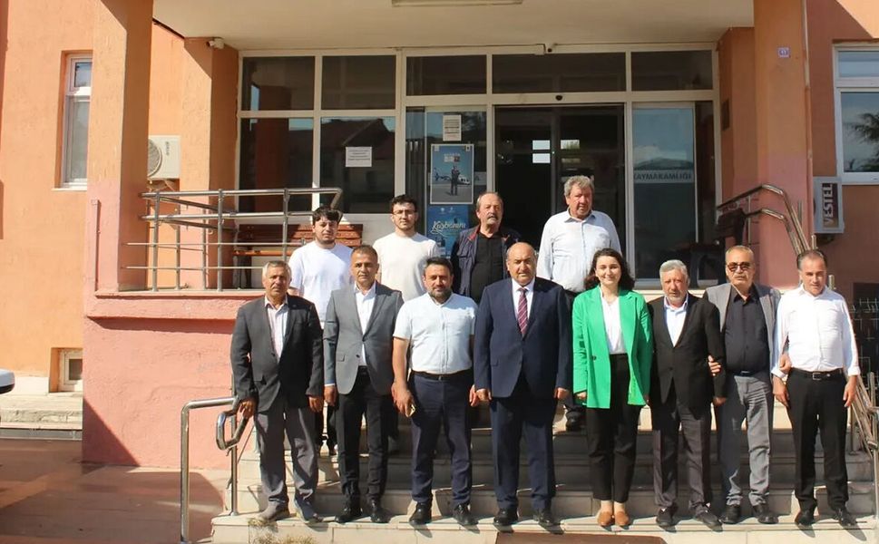 Duran Bıyık'tan Kaymakam Gizem Tokur’a ziyaret