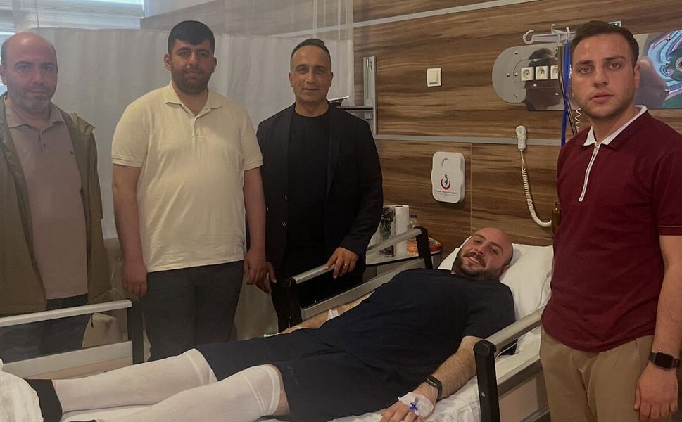 CHP heyetinden Mahmut Ayvaz’a geçmiş olsun ziyareti