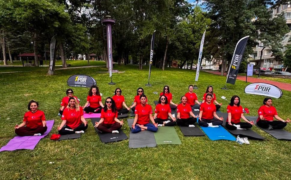 Çorum’da Dünya Yoga Günü etkinliği düzenlendi