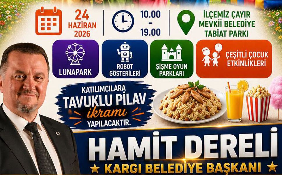 Kargı’da çocuklar için karne şenliği düzenlenecek