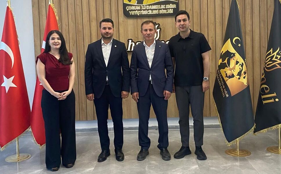 Eczacı Odası’ndan Damızlık Sığır Yetiştiricileri Birliği’ne Ziyaret