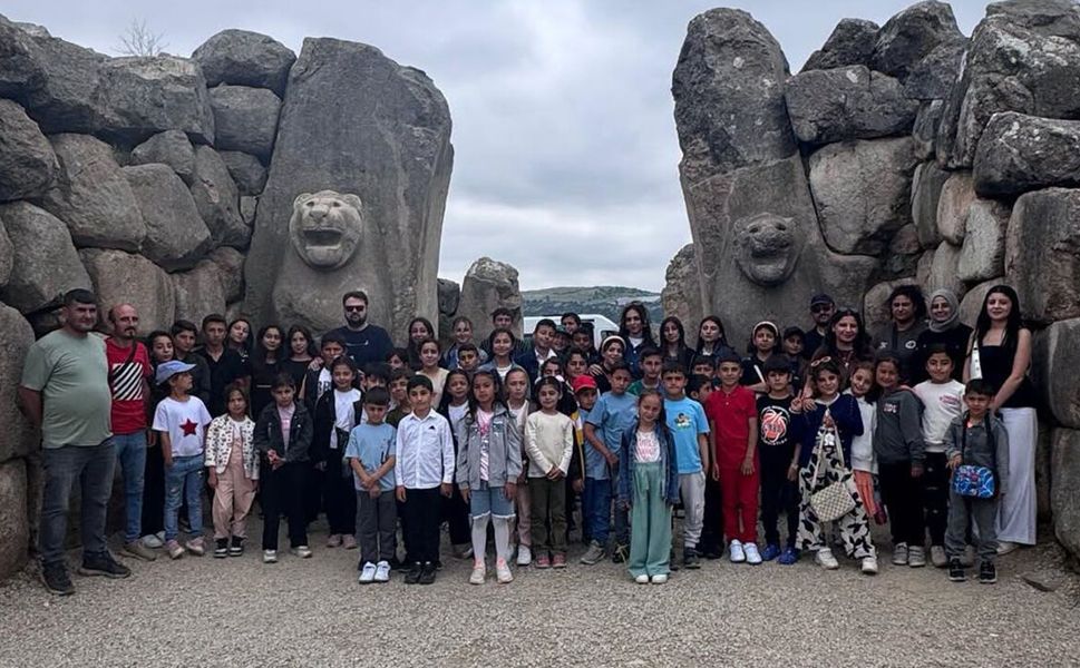 Boğazkale’nin tarihine yolculuk yaptılar: Hayran kaldılar