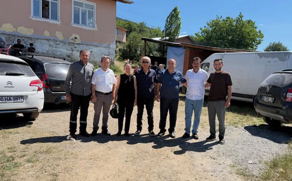 Kargı İlçe Başkanı Demiral, Abdullah Köyü'nde yağmur duasına katıldı