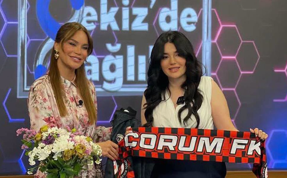 Ebru Şallı’dan Çorum FK’ya sürpriz destek mesajı