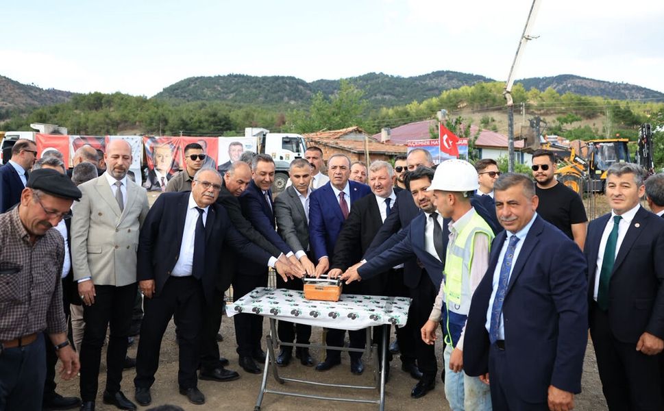 Osmancık'ta cemevi temeli aşure ikramıyla atıldı