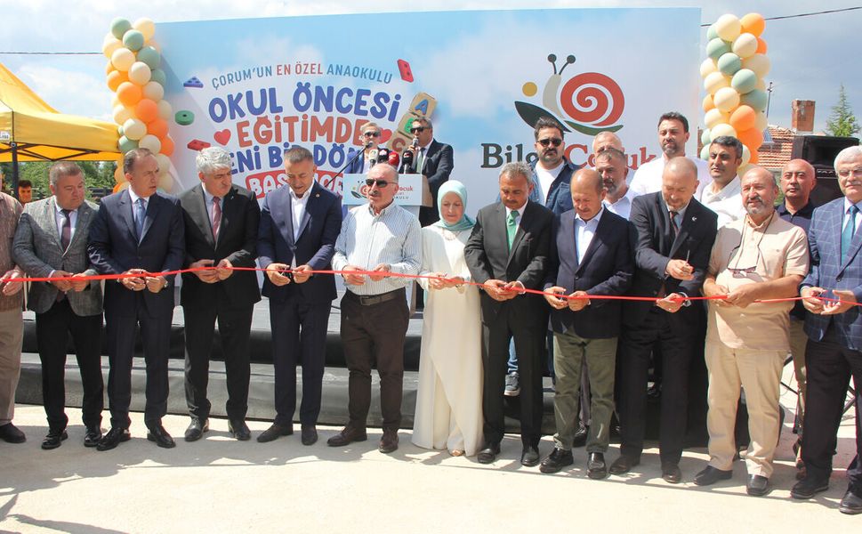 Bilge Çocuk Montessori Anaokulu’na görkemli açılış