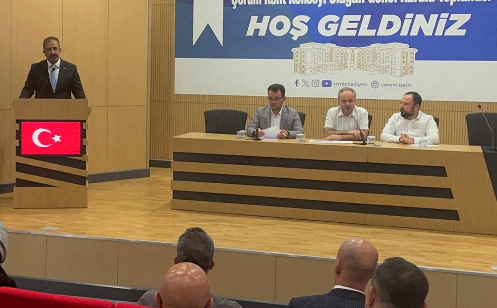 Çorum Kent Konseyi Olağan Seçimli Genel Kurulu 29 Haziran’da Yapılacak