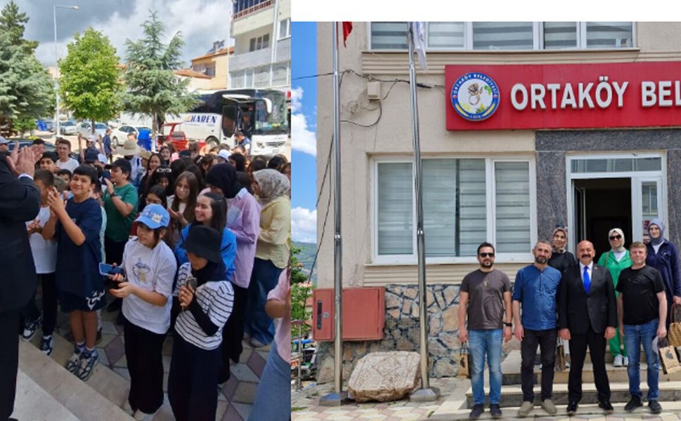 Prof. Dr. Necmettin Erbakan ortaokulu öğrencilerinden Başkan İsbir’e ziyaret