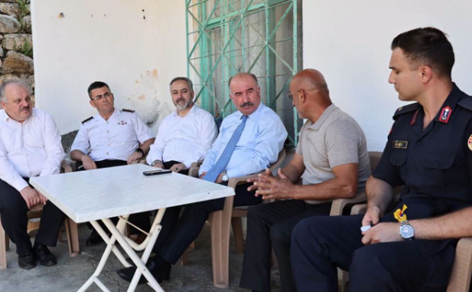 Vali Çalgan’dan Kadıderesi Köyü’ne Ziyaret