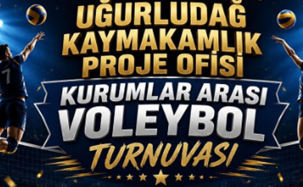 Uğurludağ’da Kurumlar Arası Voleybol Turnuvası Düzenlenecek