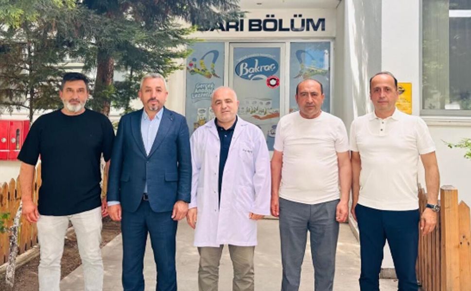 Başkan Erdoğan'dan Bakraç Süt Ürünleri'ne ziyaret
