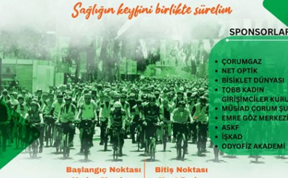 Çorum Bisiklet Turu için geri sayım başladı
