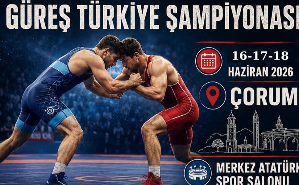 İşitme Engelli Güreşçiler Şampiyonluk için Çorum'da buluşuyor