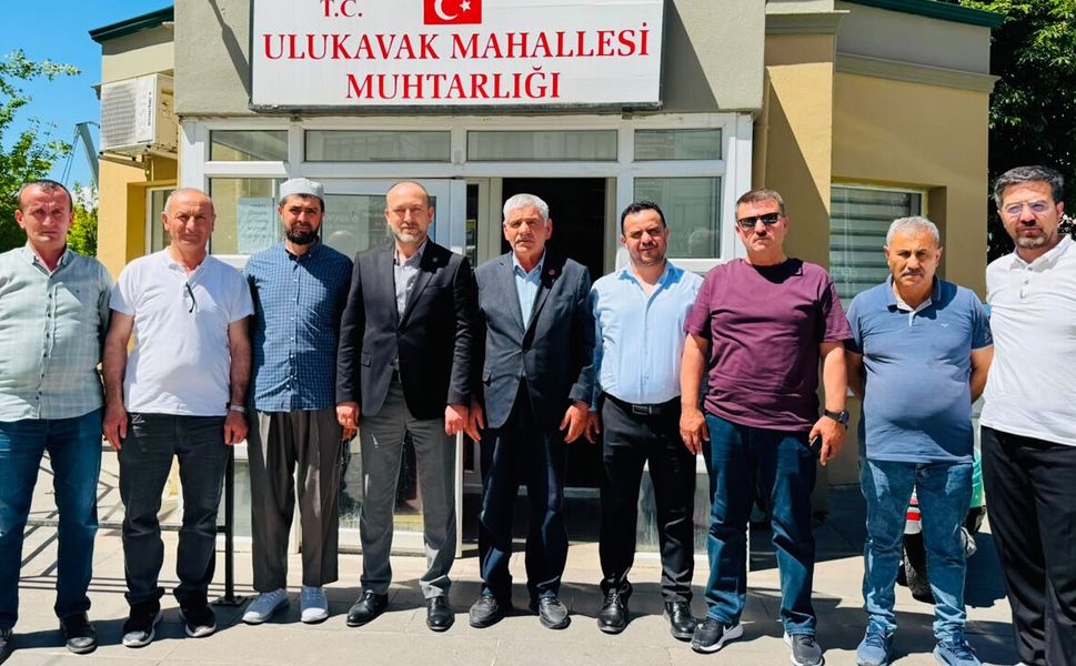 Yeniden Refah Partisi'nden Ulukavak Mahallesi’ne ziyaret