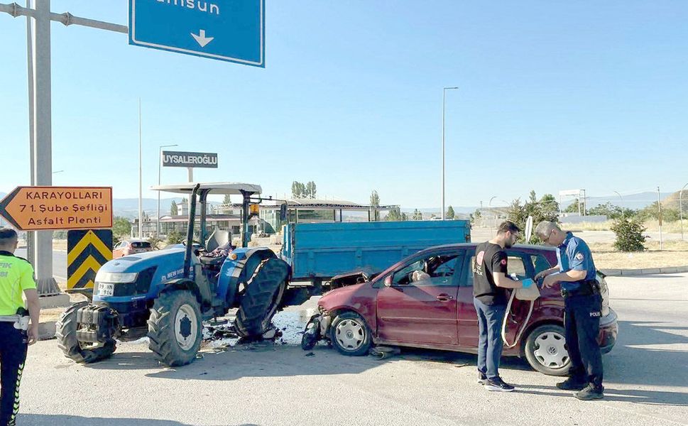 Osmancık KSS Kavşağı’nda yine kaza