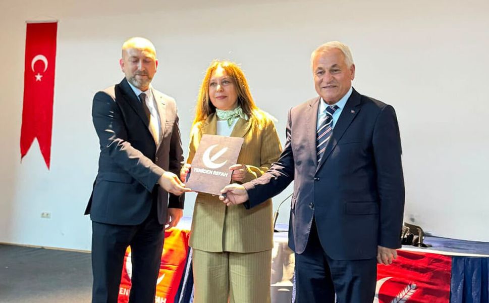 Yeniden Refah Partisi Çorum Kadın Kolları’nda Görev Değişimi