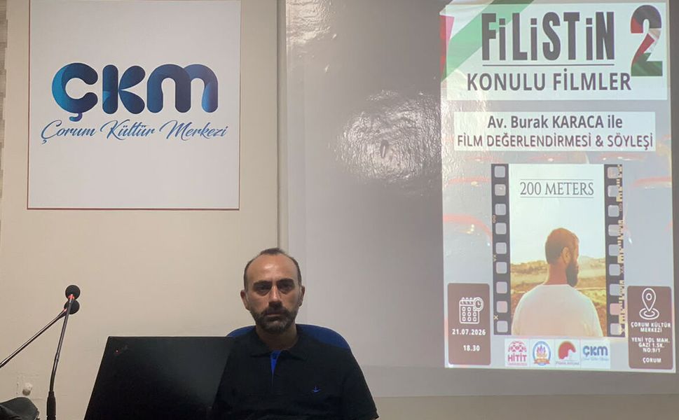 Filistin Atölyesi’nden “200 Metre” filmiyle farkındalık etkinliği