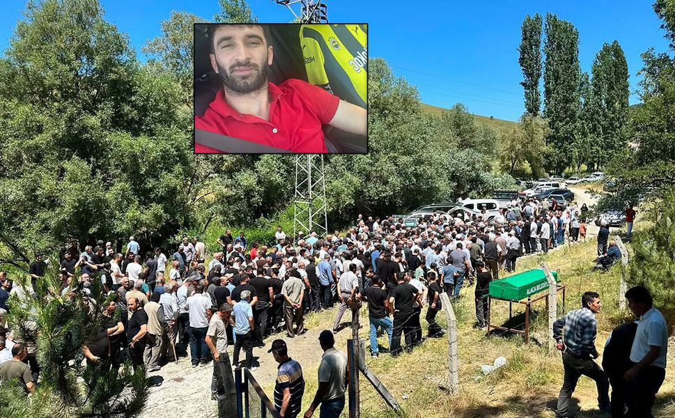 Genç yaşta hayatını kaybeden Yusuf Gül son yolculuğuna uğurlandı