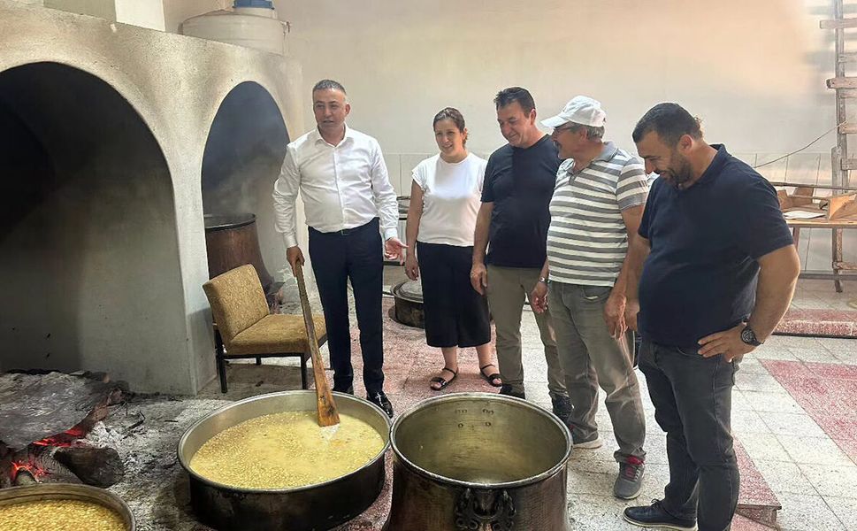 Büyük Divan Köyü’nde Aşure Cemi düzenlendi