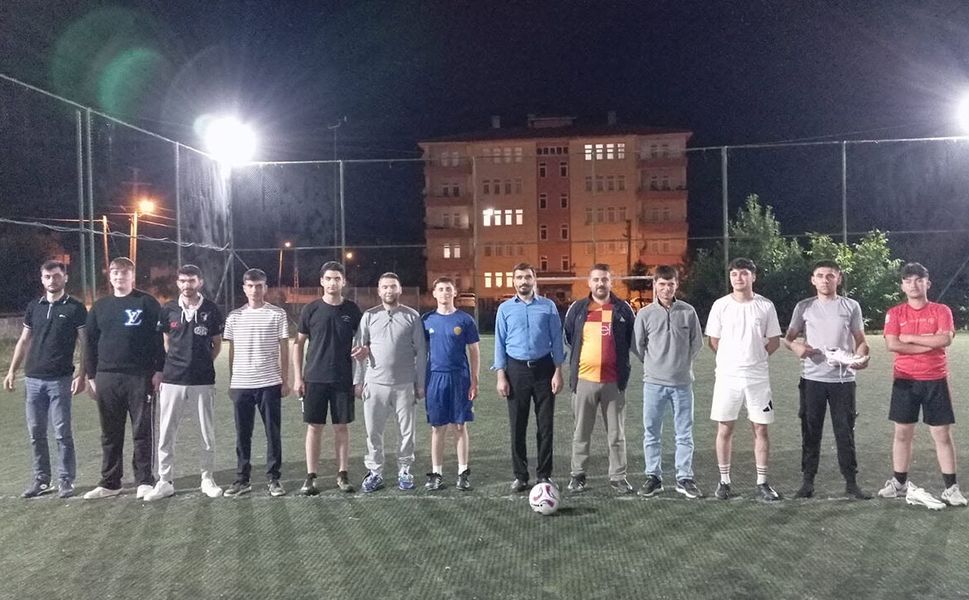 Boğazkale’de gençler futbol etkinliğinde buluştu