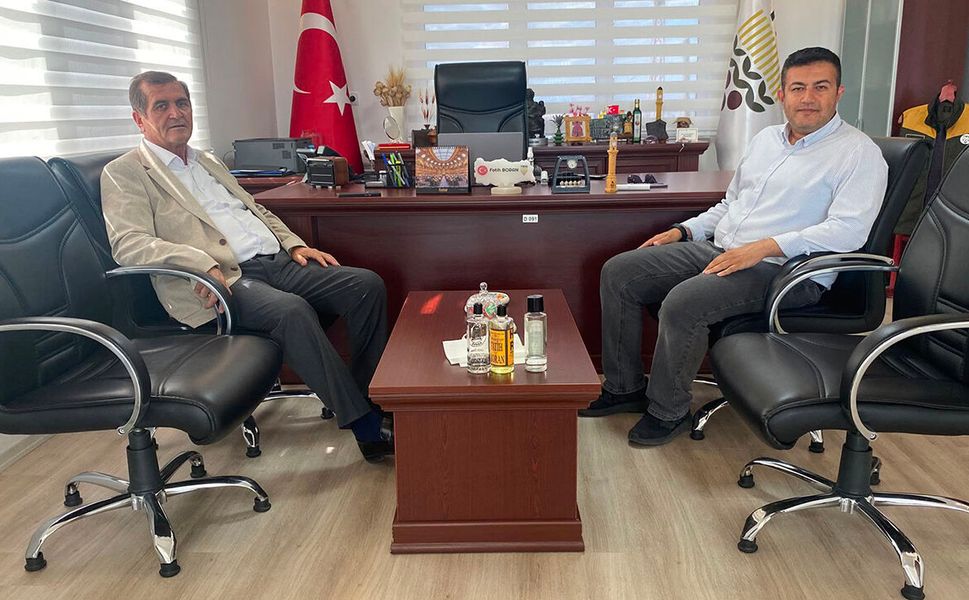 Ticaret Borsası’ndan TMO Başmüdürü Boran’a ziyaret
