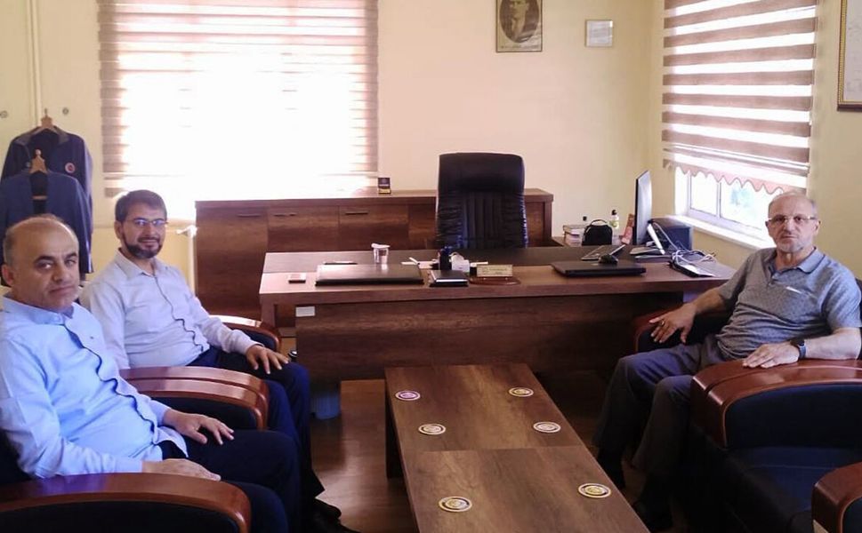 Noğman ve Baba’dan Müftü Koçak’a ziyaret