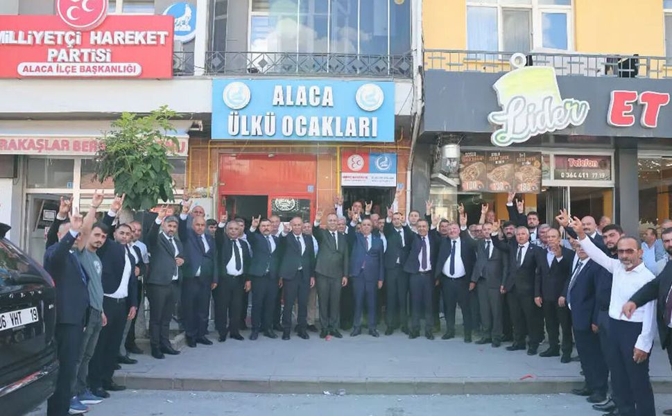 Alaca MHP’ye yeni hizmet binası