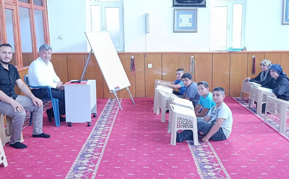 Müftü Süleyman Eroğlu’ndan yaz Kur’an kurslarına ziyaret