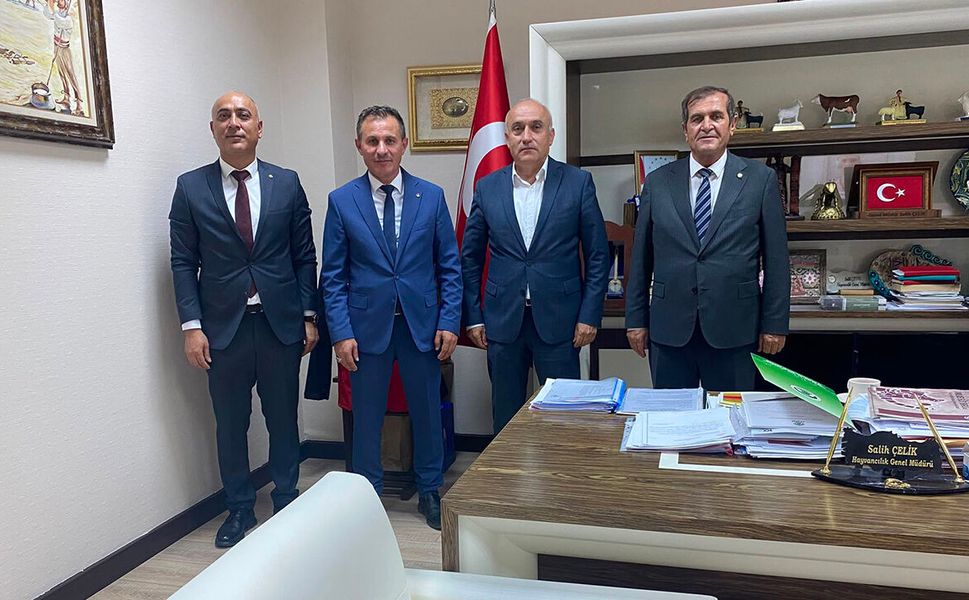 Çorum Ticaret Borsası’ndan Salih Çelik’e ziyaret