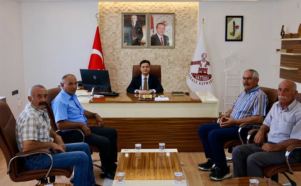Kaymakam Uğur Çitci’ye hayırlı olsun ziyareti