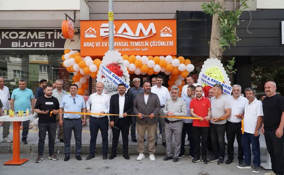 BAM Araç ve Ev Kimyasal Temizlik Çözümleri hizmete açıldı