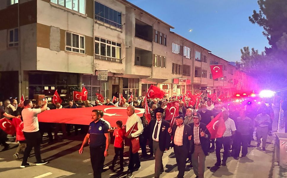 Uğurludağ’da 15 Temmuz şehitleri dualarla anıldı