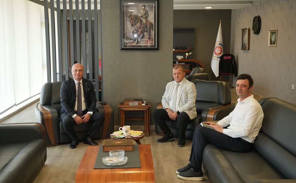 Halkbank Çorum Şube Müdürü Şahin’den TSO’ya ziyaret