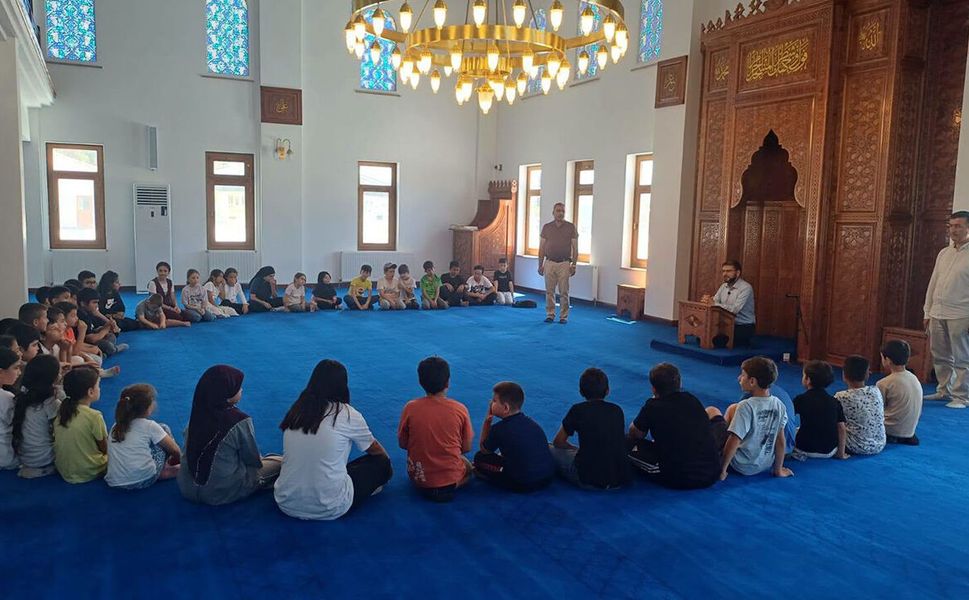 Müftü Koçak’tan yaz Kur’an kursuna ziyaret