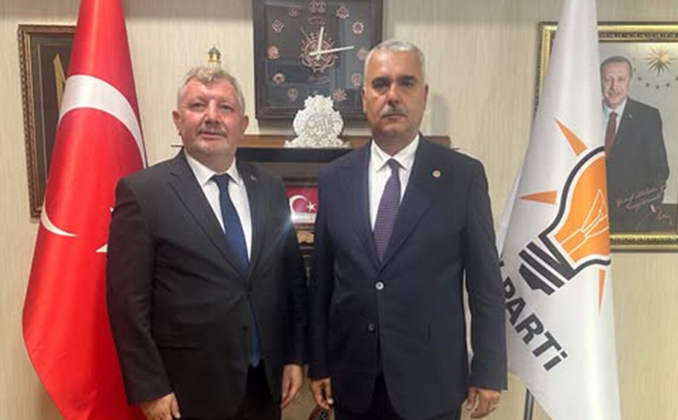 Ahlatcı'yı ziyaret etti: İlçenin ihtiyaçları konuşuldu