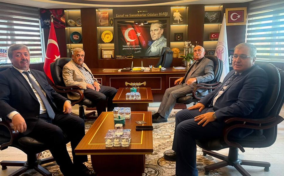 Belediye başkanlarından ÇESOB’a hayırlı olsun ziyareti