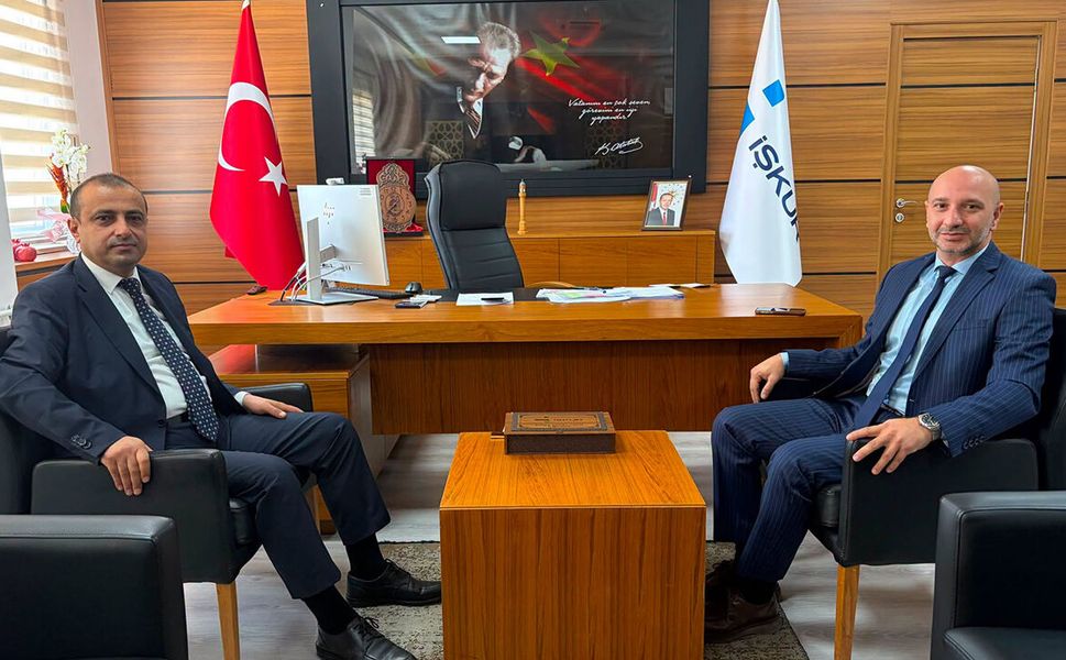 Cemal İbrahim Yalçın'dan Sezgin Saraçoğlu’na hayırlı olsun ziyareti