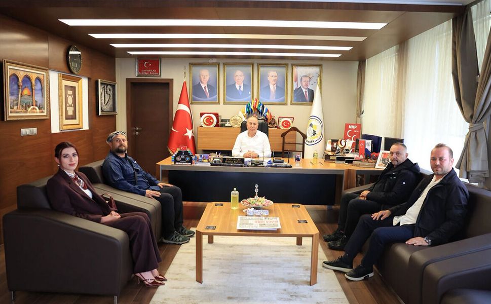 Kalehisar kazı heyetinden Başkan Arslan’a ziyaret
