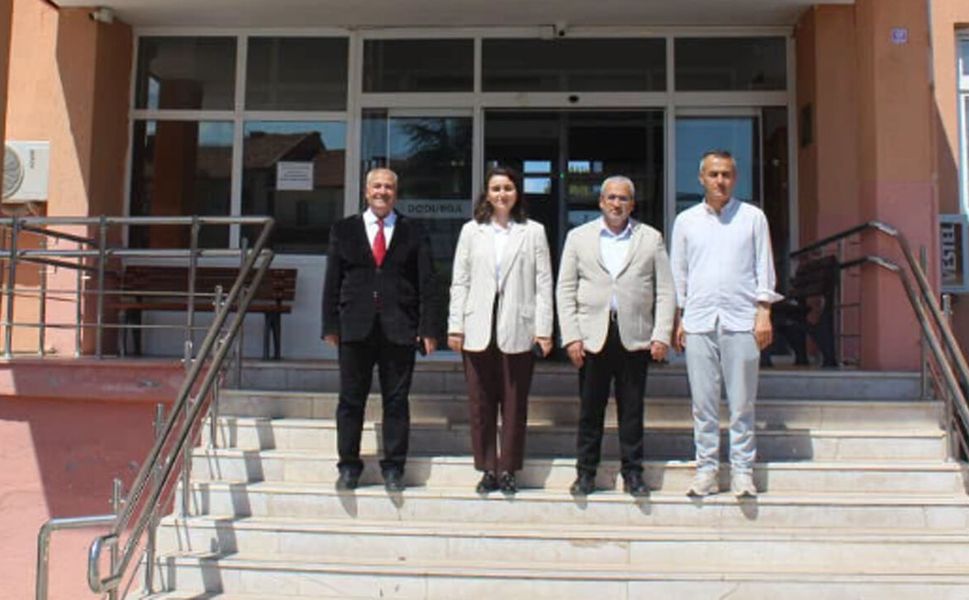 Cemil Çağlar’dan Dodurga Kaymakamı Tokur’a ziyaret