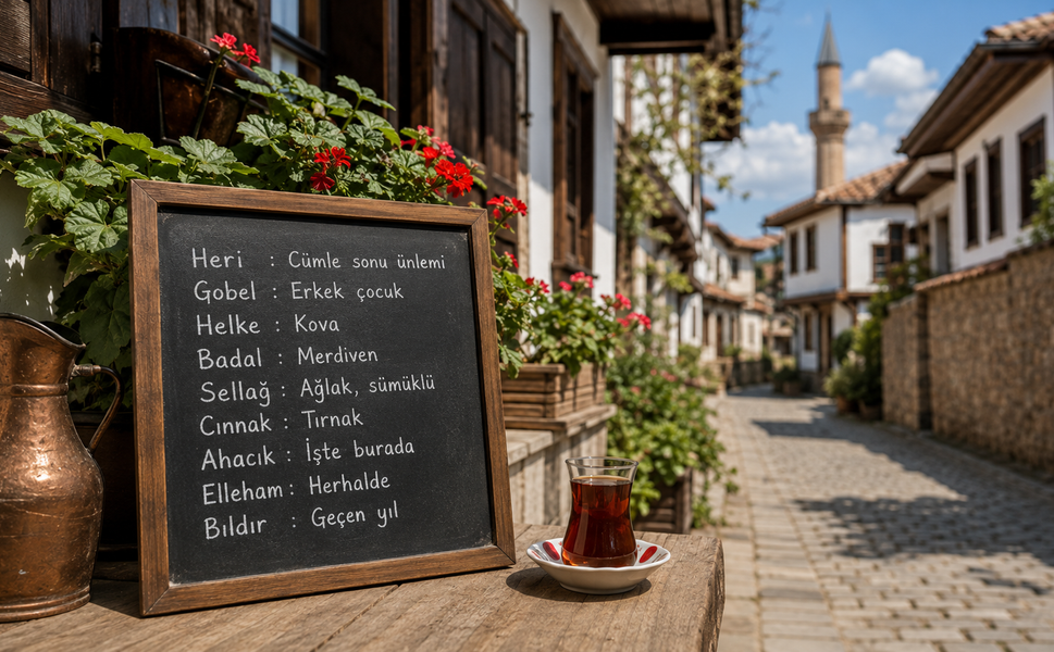 Bu kelimeler yalnızca Çorum’da duyuluyor: Heri, gobel, helke