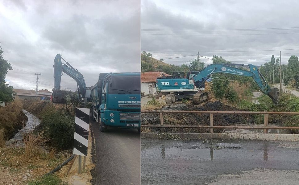 Gürlevik Deresi’nde DSİ tarafından temizlik başladı